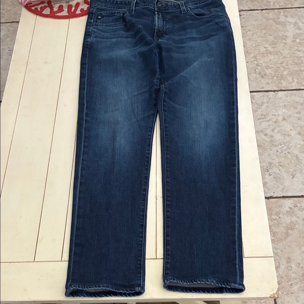 Adriana Goldschmied denim straight leg jeans. Size is 32-34. They are unisex.